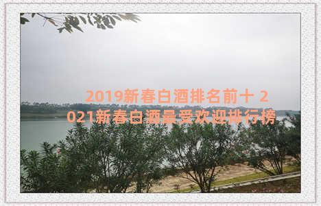 2019新春白酒排名前十 2021新春白酒最受欢迎排行榜